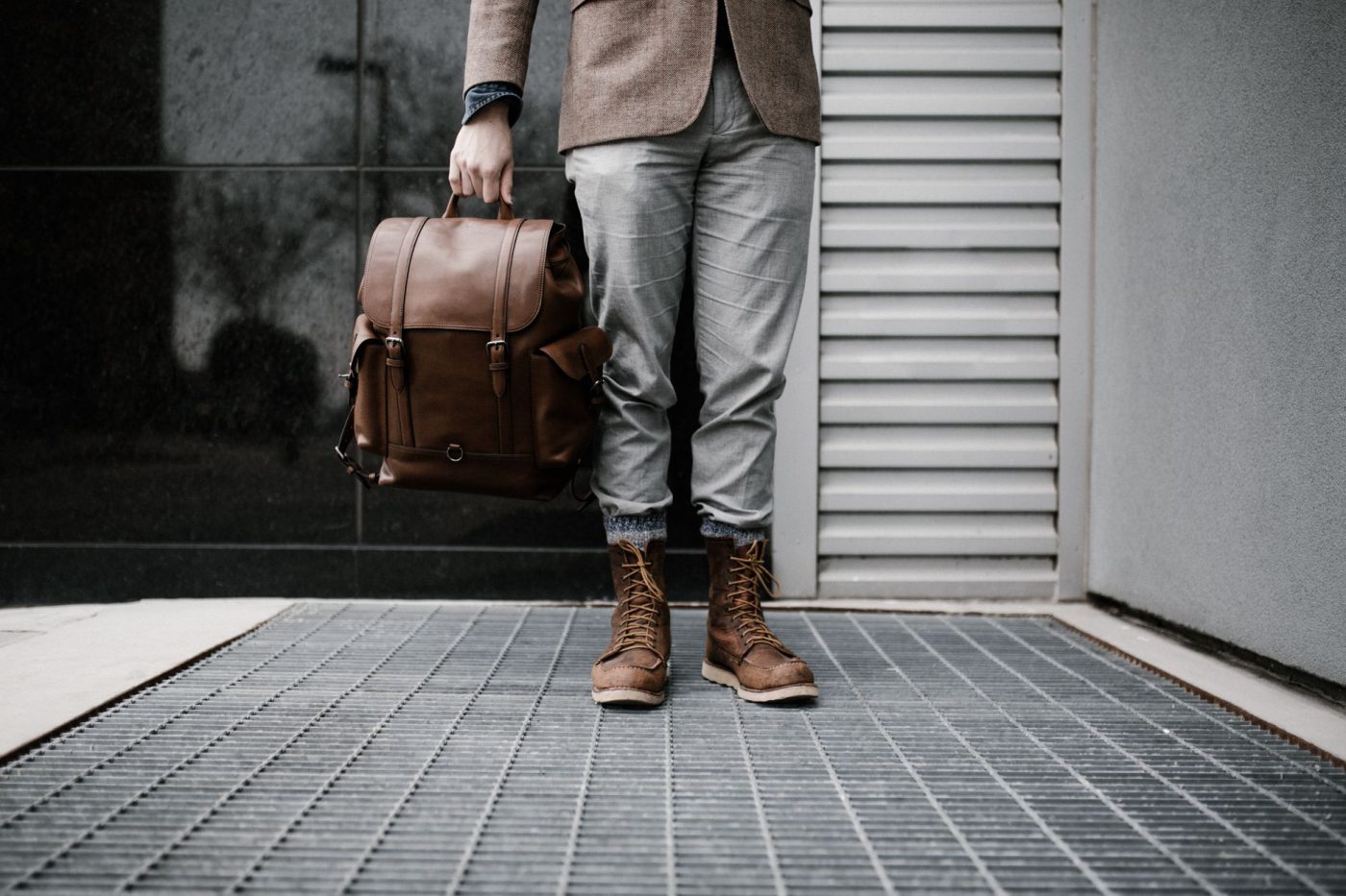 Sac à dos en cuir : confort et portage