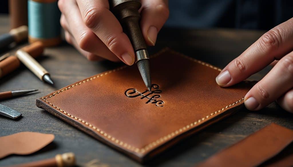 Faire graver ses initiales sur un article en cuir : les techniques