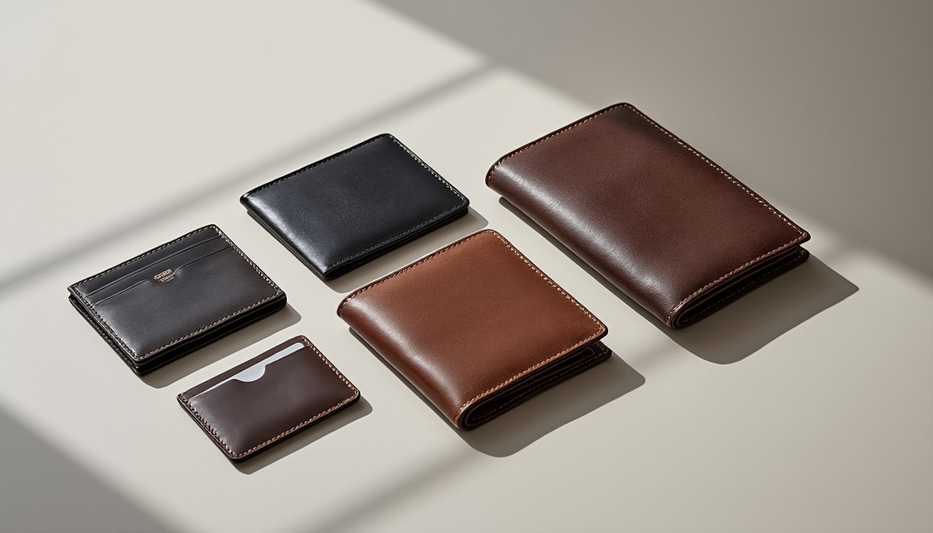 Portefeuille homme : les formats et leur épaisseur