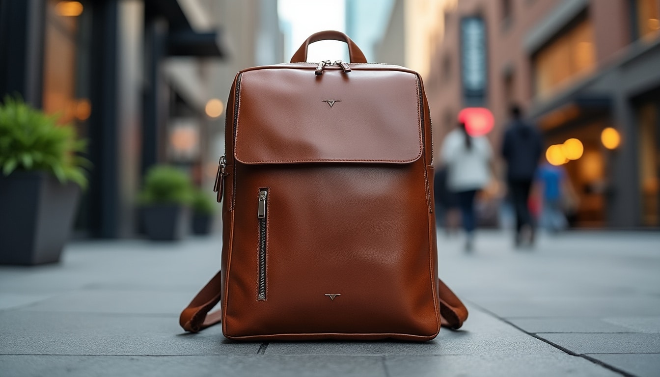 Sac à dos en cuir pour la ville : le compromis allure et confort
