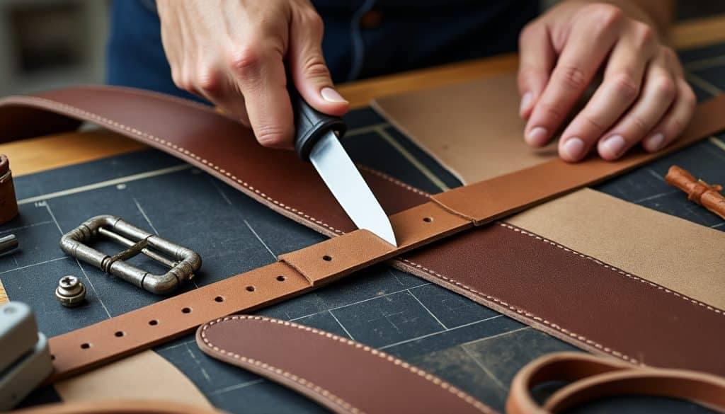 Raccourcir une ceinture : la méthode propre